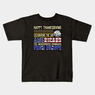 Indigenous People Thanksgiving Kids T-Shirt